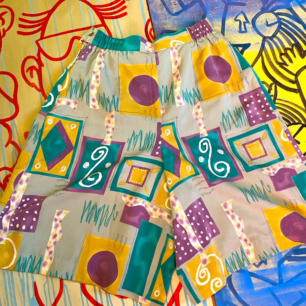 Vintage Silk Shorts